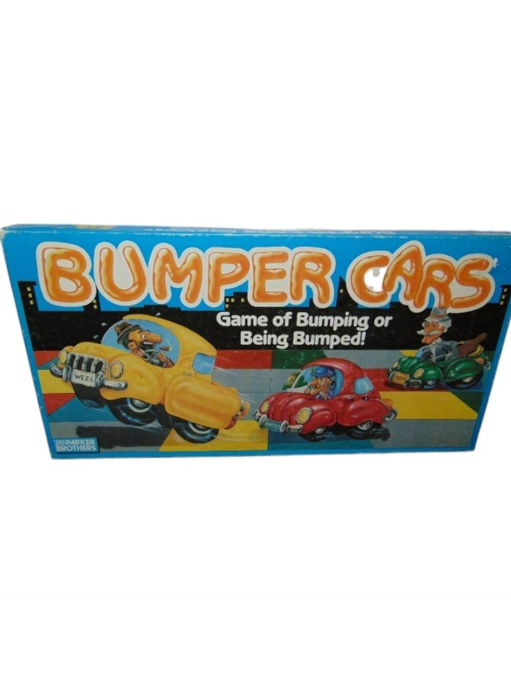 EUC Vintage 1987 BUMPER CARS board game by Parker Brothers